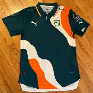 2024 Puma Ivory Coast Cote D'Ivoire CAF Africa Cup Fußball Trikot Größe XL Original - Bild 1 von 19