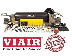 VIAIR 200PSI 2.54CFM Dual 380C Sistema de aire a bordo Universal Fit 20013 - Imagen 1 de 6