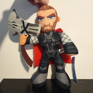 Juguete de peluche Avengers Thor 14" grande con licencia Marvel Comics Stormbreaker cosas buenas - Imagen 1 de 16