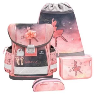 Schulranzen Set Mädchen 1 Klasse BALLERINA BLACK PINK - Belmil Classy 2025 - Bild 1 von 10