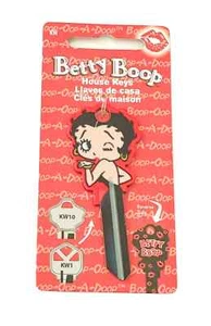 Llave de casa Betty Boop Shape 2016 en blanco para Kwikset KW1 KW10 KW11 - Imagen 1 de 1