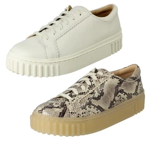 Baskets Casual À Lacets À Semelle Épaisse Clarks Pour Femmes *Mayhill Walk* - Imagen 1 de 19