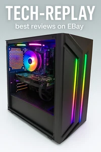 Gaming Pc Intel i7-4771 cpu Nvidia RTX 2060 Graphics Card 16gb Ram 500GB SSD - Picture 1 of 14