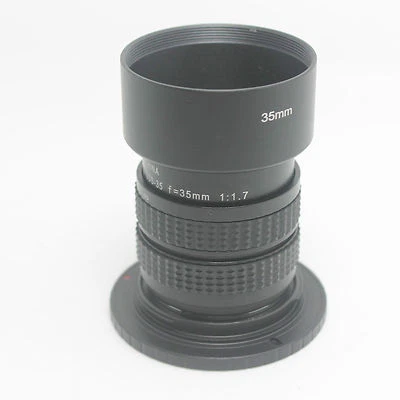 Fujian 35mm f/1.7 CCTV Cine Lens for for Micro Four Thirds M43/MFT mount Cameras - Image 1 of 4