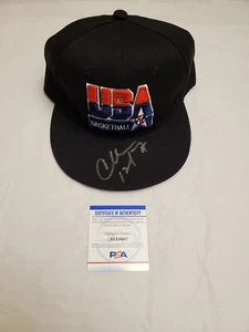 Charles Barkley Signed TEAM USA BASKETBALL Hat with PSA COA NBA Dream Team 1992 - Picture 1 of 2