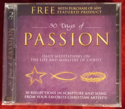 30 Days of Passion by Various Artists (2-Disc CD, 2005) Christian Meditations  Foto 1 de 4