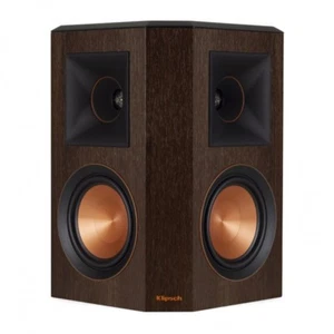 COPPIA DIFFUSORI SURROUND KLIPSCH RP-502S WALNUT CASSE SPEAKERS ALTOPARLANTI - Foto 1 di 1