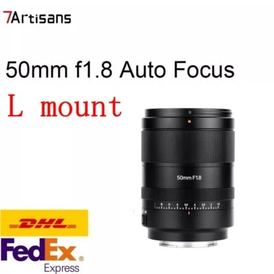 7artisans 50mm F1.8 STM AF Full-Frame Standard Prime Lens For Leica Panasonic L - Image 1 of 4