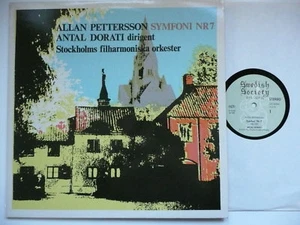 DORATI CONDUCTS PETTERSSON SYMPHONY NO 7 STOCKHOLM PO SWEDISH SOCIETY 33 194 - Picture 1 of 3
