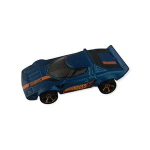 HOT WHEELS LANCIA STRATOS Blue Hot Wheels Logo On Side 2015 HW RACE #133/250 - Picture 1 of 11