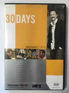 30 DAYS Series FYC DVD Season 1 Episodes 101-103 MORGAN SPURLOCK FX 2005 Promo - Picture 1 of 3