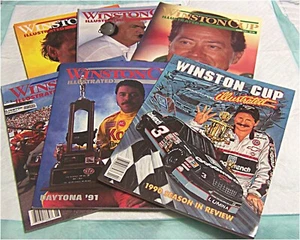 Winston Cup Illustrated Racing Magazine 1991 Lot Of 6 (COMPLETE SET) - Picture 1 of 7