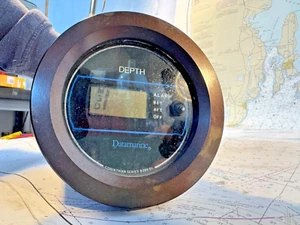 Datamarine S200DL DMI Depth Corinthian Series Gauge Display TESTED - Picture 1 of 5