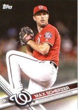 2017 Topps National League Standouts #NL-9 Max Scherzer NM-MT Nationals