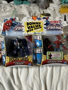 Ultimate Rocket Ramp Spider-Man & Spider Swat Venom Target nur Figuren 2012 Neu - Bild 1 von 21