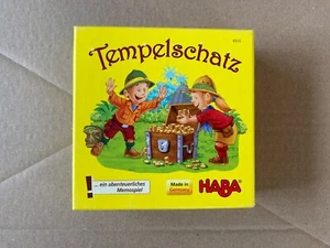 Memospiel Spiel Tempelschatz von HABA 4915, komplett - Bild 1 von 3