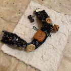 Dopamine Sandalwood Bear Hand-woven Wool Bracelet Bracelet Bracelet