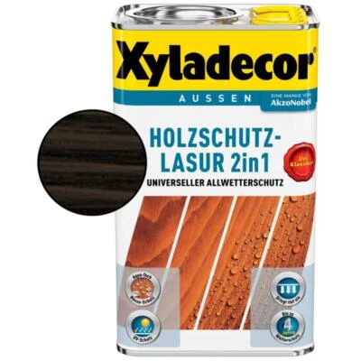 Xyladecor Holzschutzlasur 2in1 EBENHOLZ 750 ml NEUWARE Art.Nr.: 5087253 - Bild 1 von 4