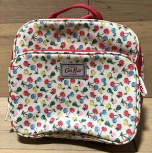 Cath Kidston Kids London kleiner Rucksack Reisetasche rosa weiß Kirschen 🍒 selten! - Bild 1 von 12