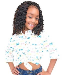 Janet Collection 3X Chic N Curly Syn Deep Twist Braid 10" - Picture 1 of 4