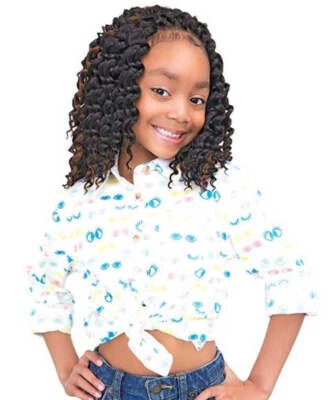 Janet Collection 3X Chic N Curly Syn Deep Twist Braid 10" - Image 1 of 2