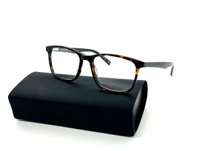 Banana Republic MEN'S Eyeglasses IAN 086 HAVANA BROWN 55-17-145MM +CASE SQUARE - Imagem 1 de 4