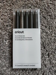 Cricut Multi Pen Set, Black 5 Pcs 2002948 - Picture 1 of 2
