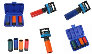 1/2" Drive Deep Impact Alloy Wheel Socket 17mm 19mm 21mm 22mm Choose Sockets - Picture 1 of 7