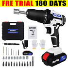 Cordless Combi Drill Driver Impact Wrench Screwdriver Electric Light Battery