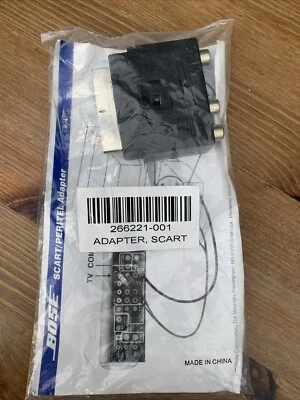 BOSE scart/peritel Adapter 266221-001 New - Image 1 of 4