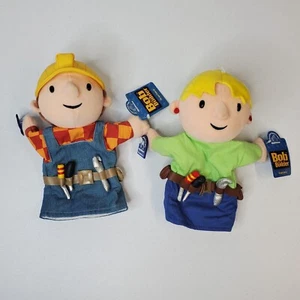 Applause Bob The Builder And Wendy Tool Belt Hand Puppets New With Tags 2001 - Picture 1 of 9