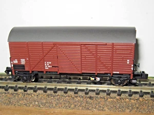 BRAWA 67330 - Escala N - Vagón de mercancías cubierto Gmhs - DR - Ep. IV - Imagen 1 de 2