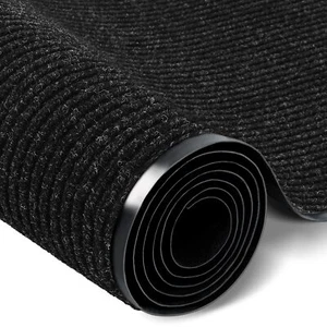 Rubber Door Mat About W3' ×L16' Heavy Duty Large Outdoor Indoor Mat Durable E... - Picture 1 of 7