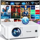 5G WiFi Bluetooth Native 1080P 9800L Full HD 4k Portable Home Movie Projector