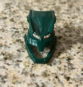 LEGO BIONICLE Piraka Mask from Canister Lid Zaktan Dark Green 55304 - Picture 1 of 4