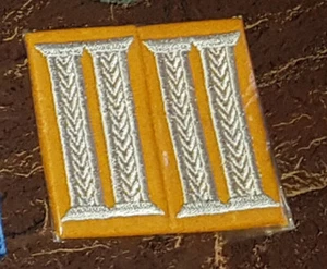 Kragenspiegel Feldjägertruppe Bundeswehr/Heer/Bw/Fernmelder/Uniform/Veteran/Neu - Bild 1 von 1