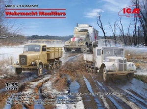 ICM DS3522 - 1:35 Wehrmacht Mules - New - Picture 1 of 1
