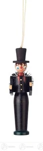Tree Ornament Chimney Sweep WxHxD 2cmx7cmx3cm NEW Erzgebirge Tree Decoration - Picture 1 of 1