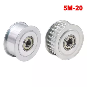 Zwischenrad Zahnriemenscheibe Riemenscheibe Zahnrad 5M20T Bohrung 5/6/7/8/10 mm für 15/20 mm Riemen - Bild 1 von 6