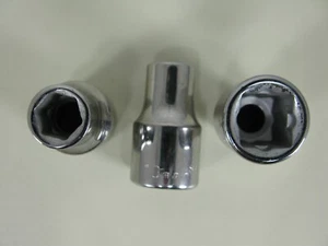 (1) ARMSTRONG 10MM 39-010 6 POINT 1/2" STANDARD DRIVE SOCKET CHROME - Bild 1 von 9