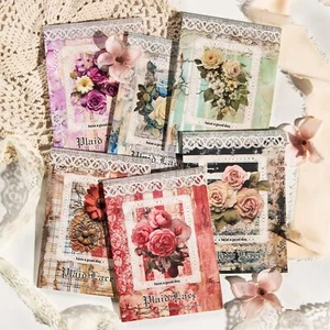 180pcs Vintage Scrapbook Paper Floral Lace Theme for Journaling & Craft Projects - Picture 1 of 8