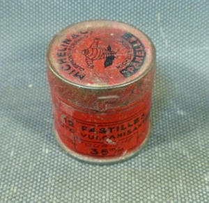 Ancienne boite ronde pastilles vulcanisantes code PANELLE Michelin vintage - Bild 1 von 7