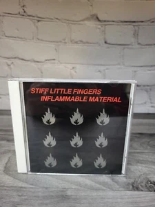 Stiff Little Fingers Inflammable Material CD 1989 Restless Retro - Foto 1 di 2