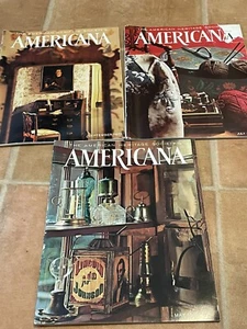 Americana Journal American Heritage Society 1973 May July September LOT x 3 - Picture 1 of 10