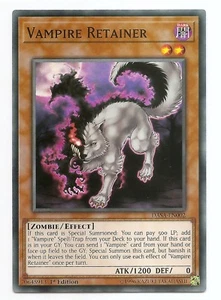 Vampire Retainer DASA-EN002 Súper Rara Tarjeta Yu-Gi-Oh 1a Edición Inglés Nuevo - Imagen 1 de 3