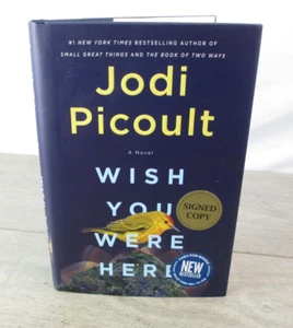 SIGNED! Wish You Were Here by Jodi Picoult (2021, Hardcover) 1st Edition NEW - Picture 1 of 5
