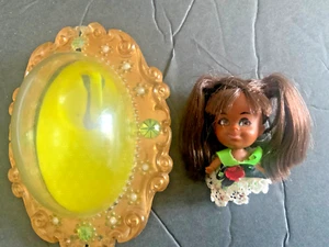 Mattel Vintage Liddle Kiddle Lois AA black doll LUCKY LOCKET - Picture 1 of 5