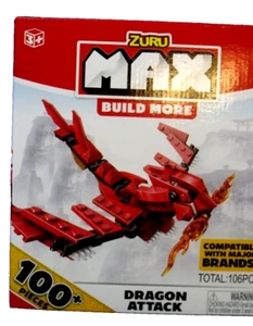 Dragon Attack Building Set 106 pcs Toy Zuru Max New - Picture 1 of 5