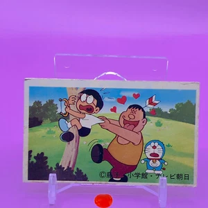 Doraemon Card Retro Menko Fujiko F Fujio Made In Japan Shogakukan F/S d - Picture 1 of 2