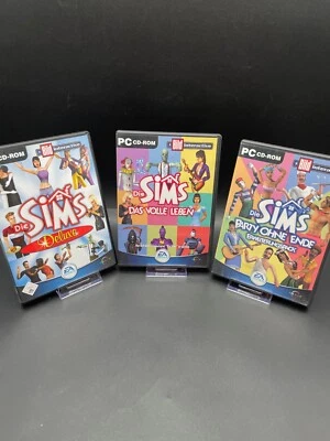 Die Sims 1 Deluxe  + 2 Addons/Erweiterunger - PC CD-ROM - TOP # - Bild 1 von 4